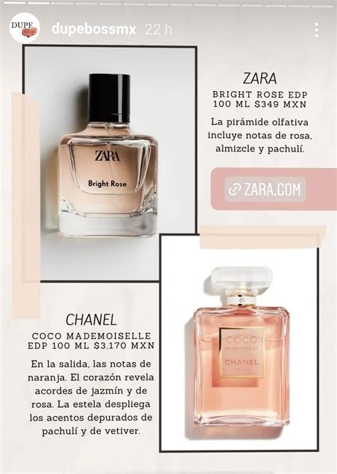 chanel mademoiselle zara